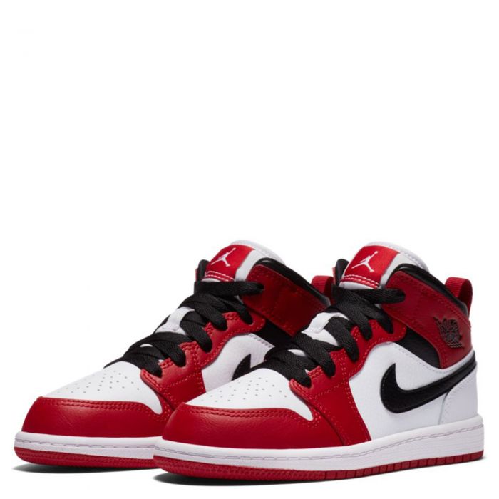 nike jordan red and black and white