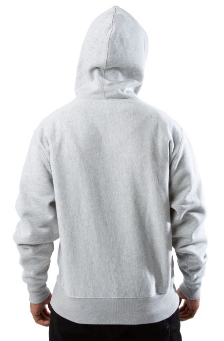 Reverse Weave Anorack Oxford Gray