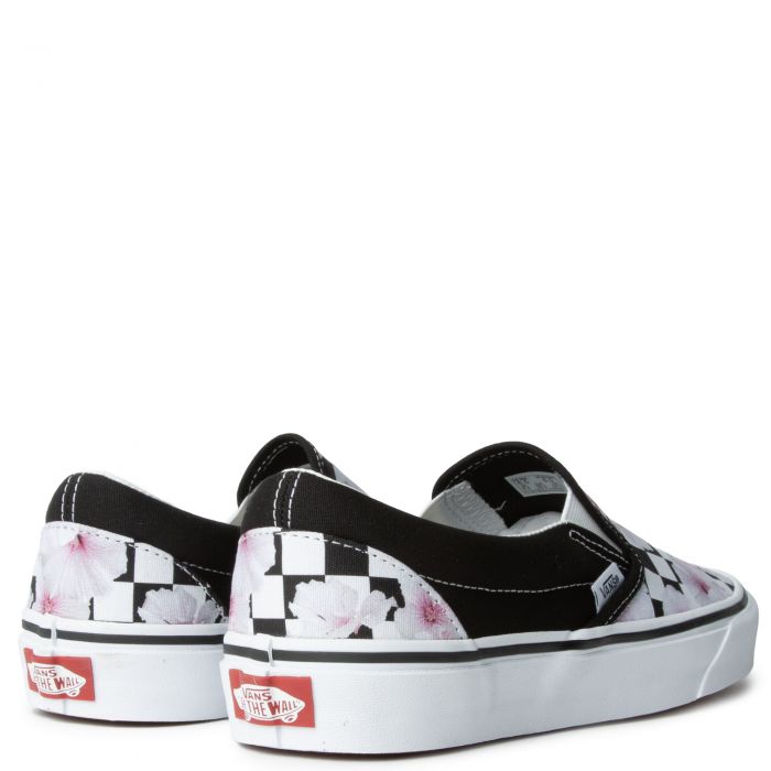 VANS Hibiscus Check Classic Slip-On VN0A5JLXBM8 - Shiekh