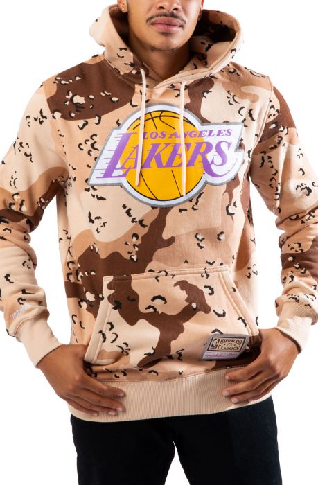 Los Angeles Lakers Pullover Hoodie Camo