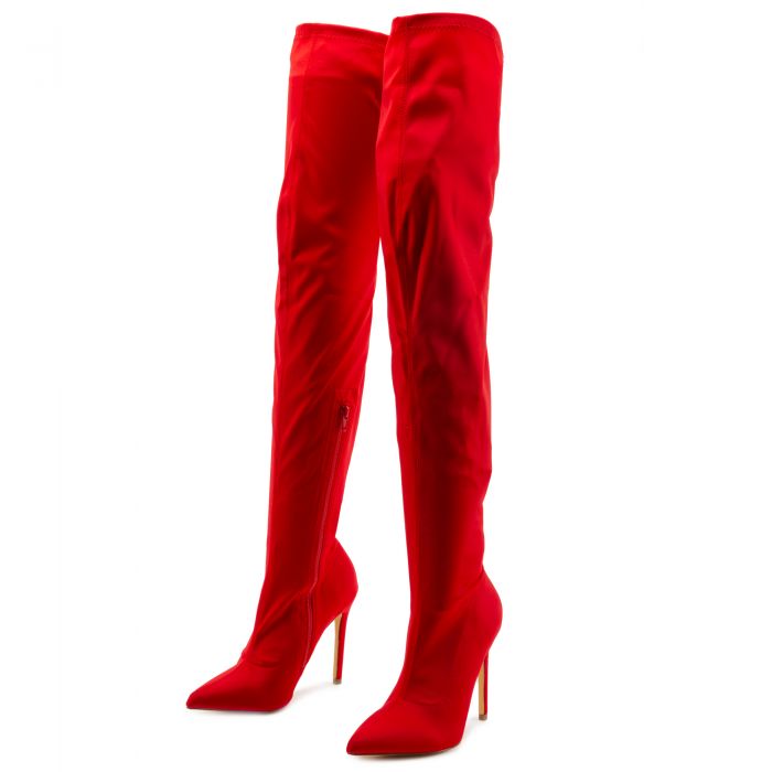 Gisele-7B Thigh High Heel Boot