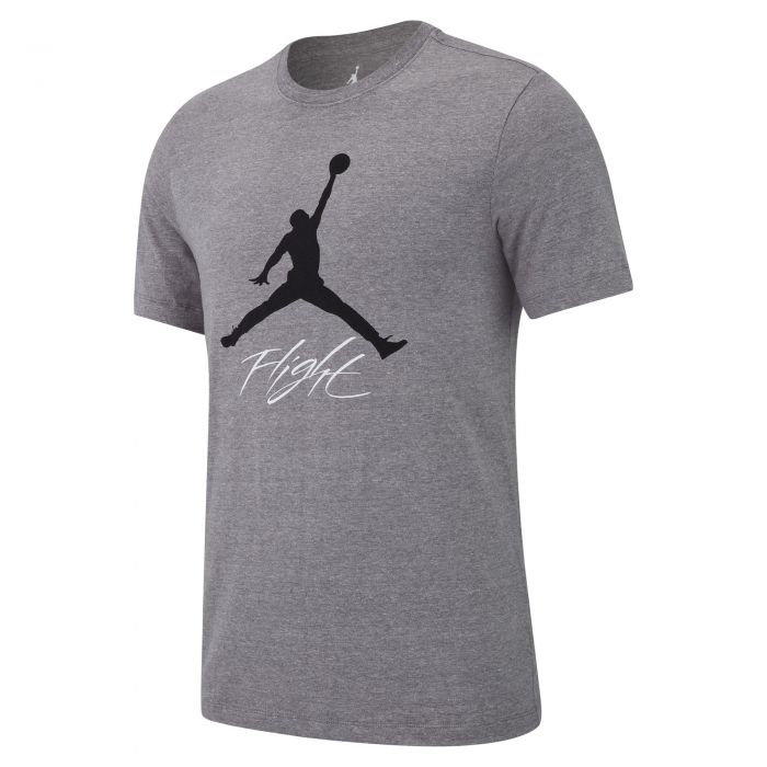 Jordan Jumpman Flight T-Shirt Carbon Heather/Black