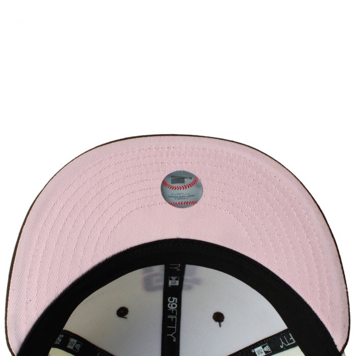 San Francisco Giants 59Fifty Fitted Hat  Chrome/Brown