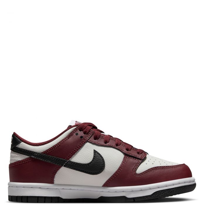 Grade School Dunk Low Dark Team Red/Black-Summit White-White
