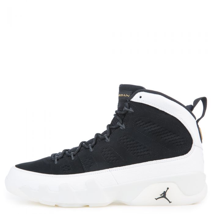 Air Jordan 9 Retro BLACK/SUMMIT WHITE/METALLIC GOLD