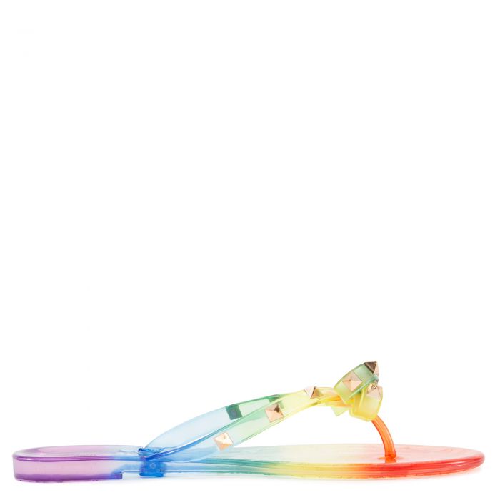 Joanie-172 Jelli Flip Flops Multi