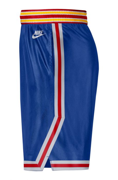 Golden State Warriors Classic Edition Dri-FIT NBA Swingman Shorts Rush Blue/White