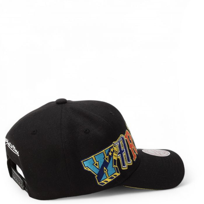 NBA Hyper Type Pro-Crown Fit Golden State Warriors Snapback  Black