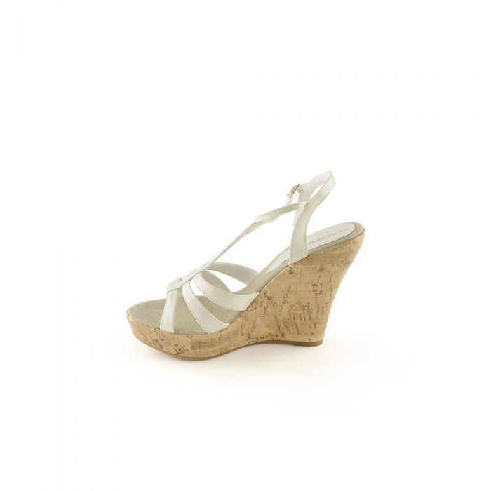 Iris-H Wedge Sandal Off-White
