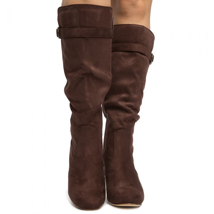 Women's Dinara-1 High Heel Boot Brown