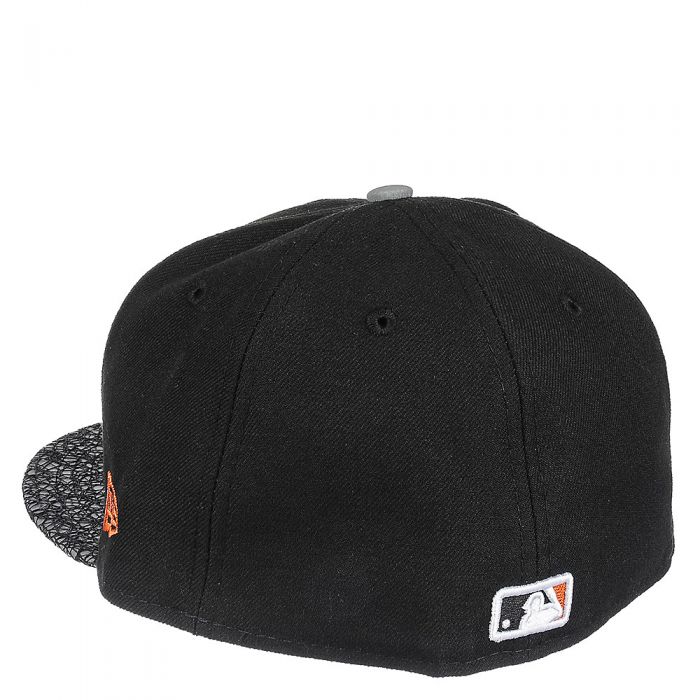San Francisco Giants Fitted Cap Black/Grey/Orange