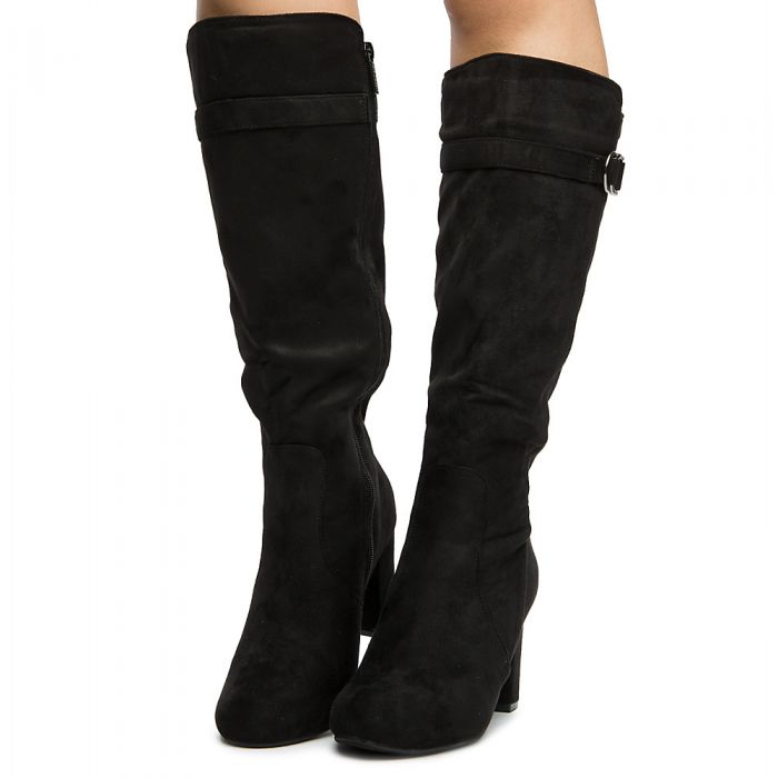 Women's Dinara-1 High Heel Boot BLACK