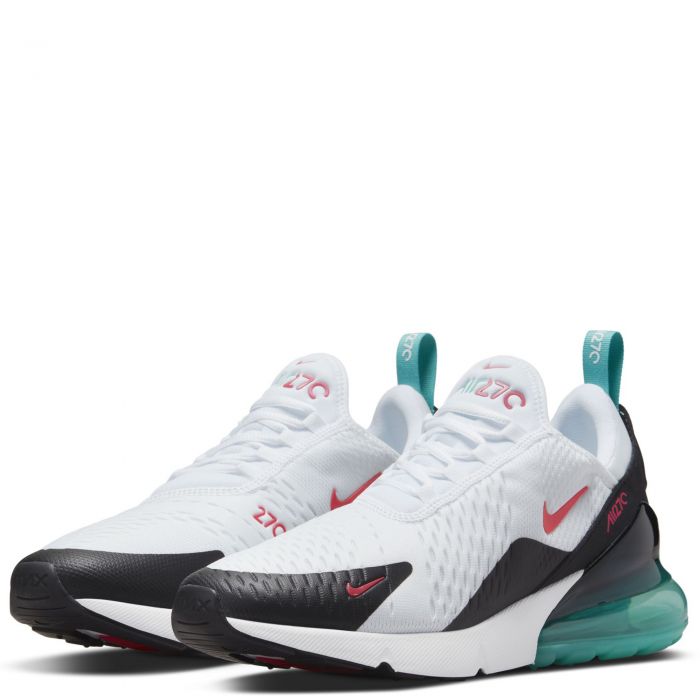 Air Max 270 T  White/Rush Pink-Washed Teal-Black