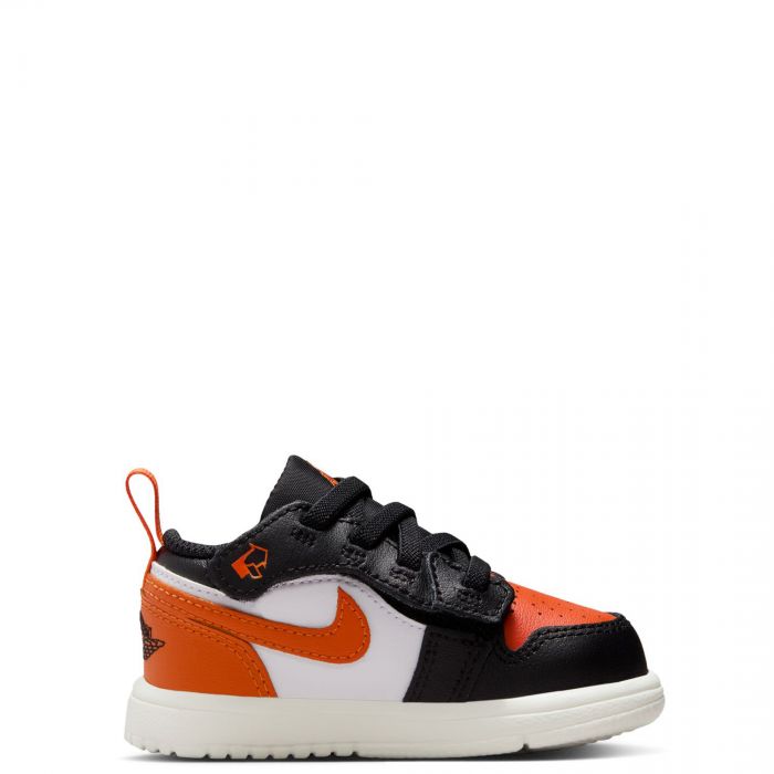 Toddler Jordan 1 Low Alt Black/Starfish-White-Sail