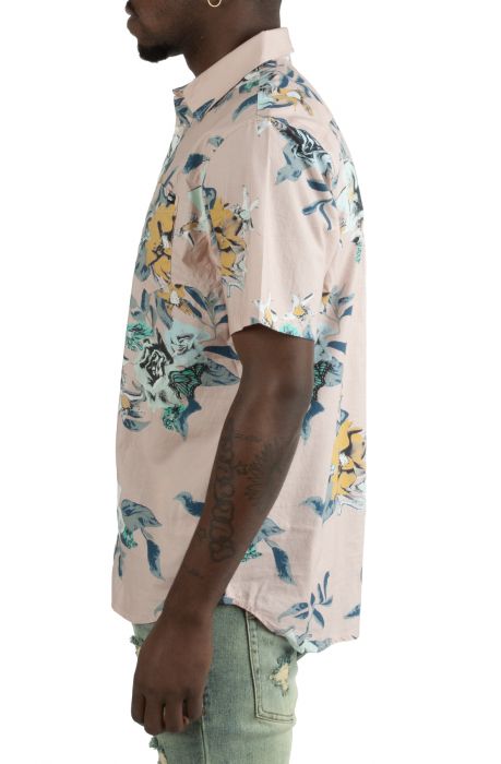 Kessel Buttondown Shirt  Smoke Rose