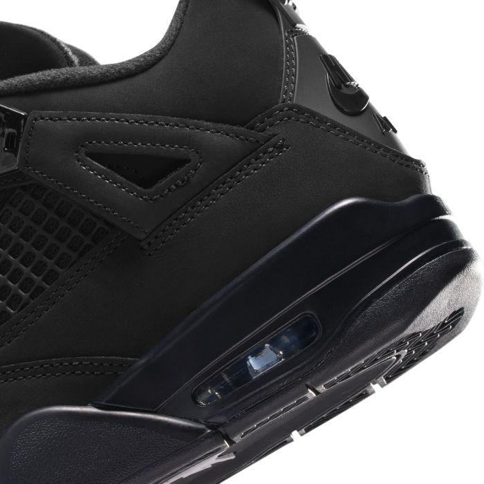 Grade-School Air Jordan 4 Retro Black Cat  Black