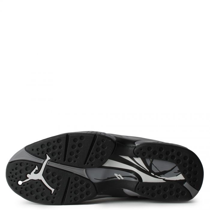 Grade School Air Jordan 8 Retro Winterized Black/Gunsmoke-Metallic Silver