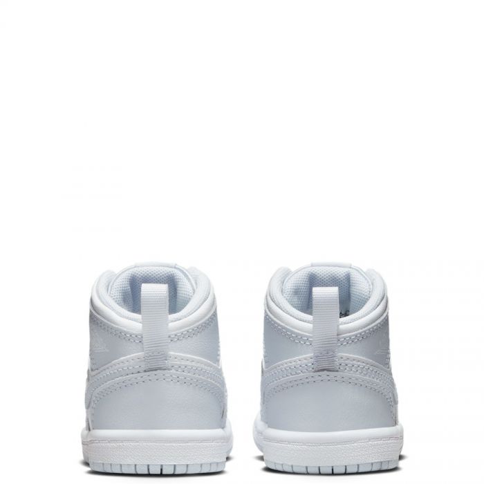 Toddler Jordan 1 Mid Cobalt Bliss/White-Neutral Grey