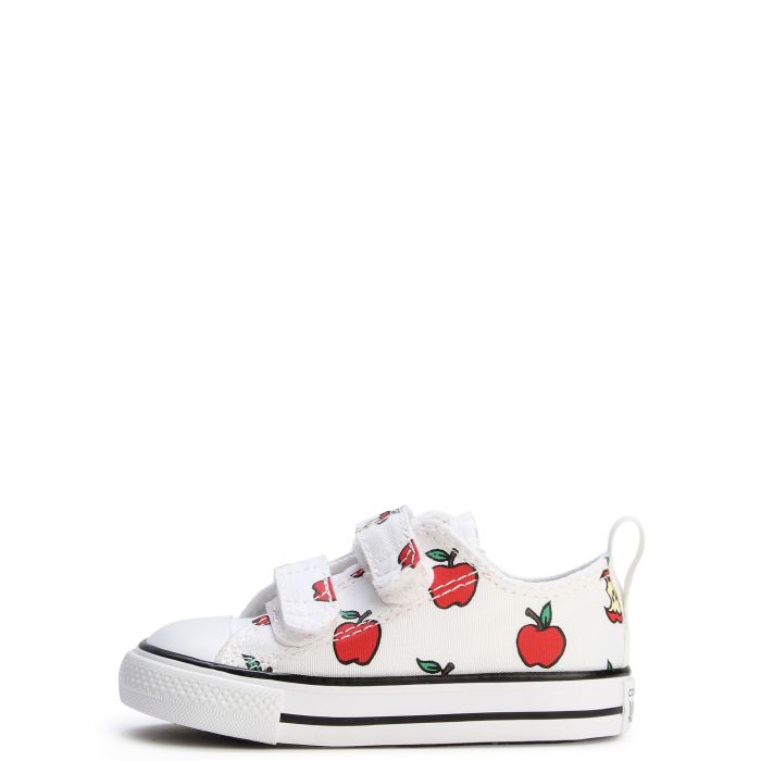 Toddler Chuck Taylor All Star Allover Apples Easy On White/Red/Black
