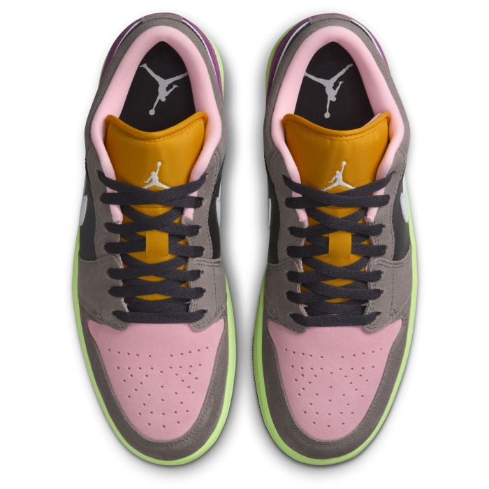 Air Jordan 1 Low SE Oil Grey/White-Cave Stone-Arctic Punch