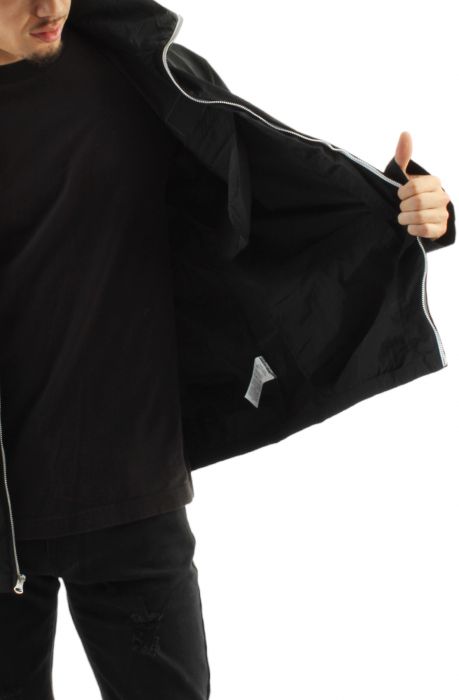 Sportswear Lightweight Jacket  Black/White/White