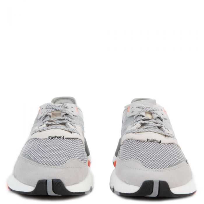 The NITE JOGGER in White and Orange White  Multi