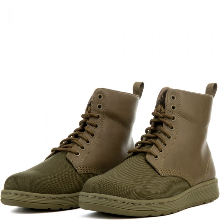 Dr. Martens Rigal Men's Mono Cdr Gun Green Boot Mid Olive