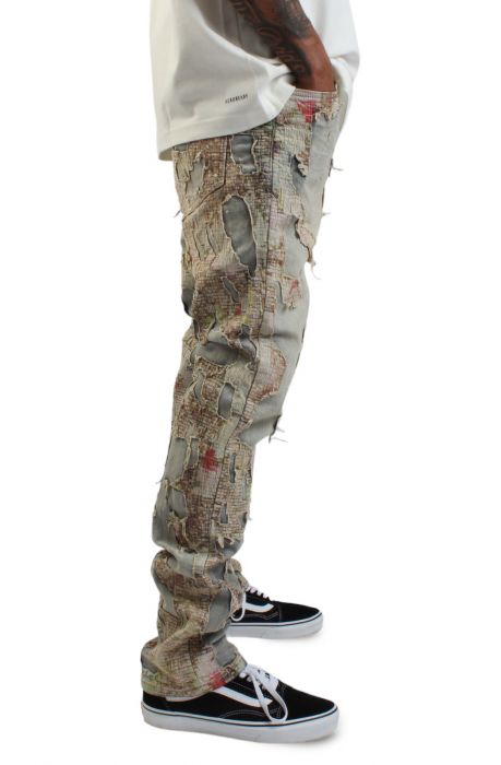 Elder Jean  Multi Color