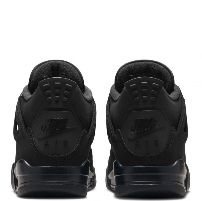 Grade-School Air Jordan 4 Retro Black Cat  Black