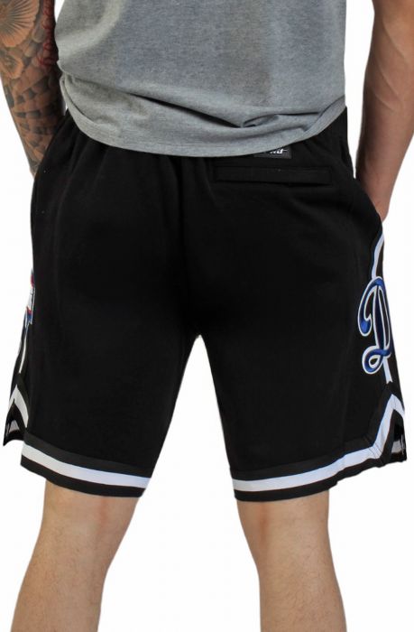 MLB Los Angeles Dodgers Classic Chenille Short Black