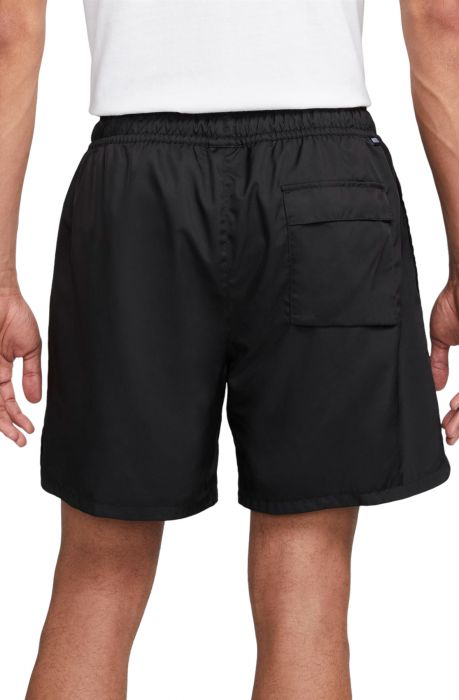 Woven Lined Flow Shorts Black