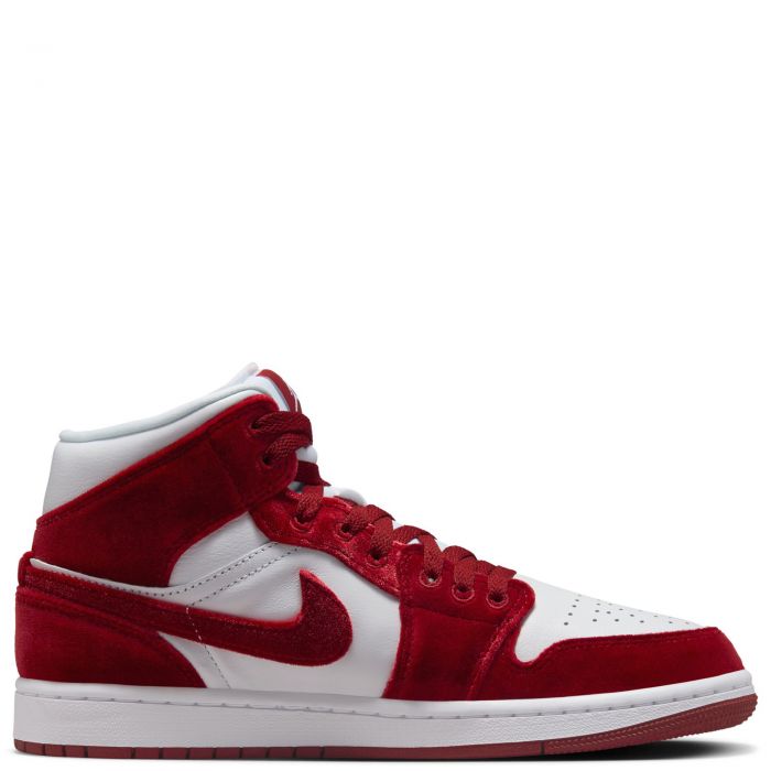Air Jordan 1 Mid SE White/Team Red-Black-White