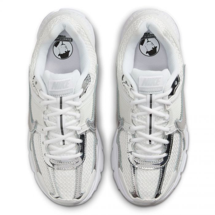 Women's Nike Zoom Vomero 5 White/Metallic Silver-Summit White