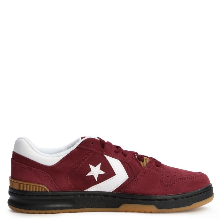 CL98 Suede Burgundy/White