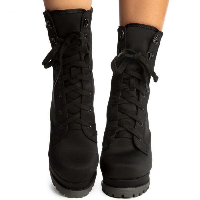 Montclair-31 Lace-Up Bootie Black