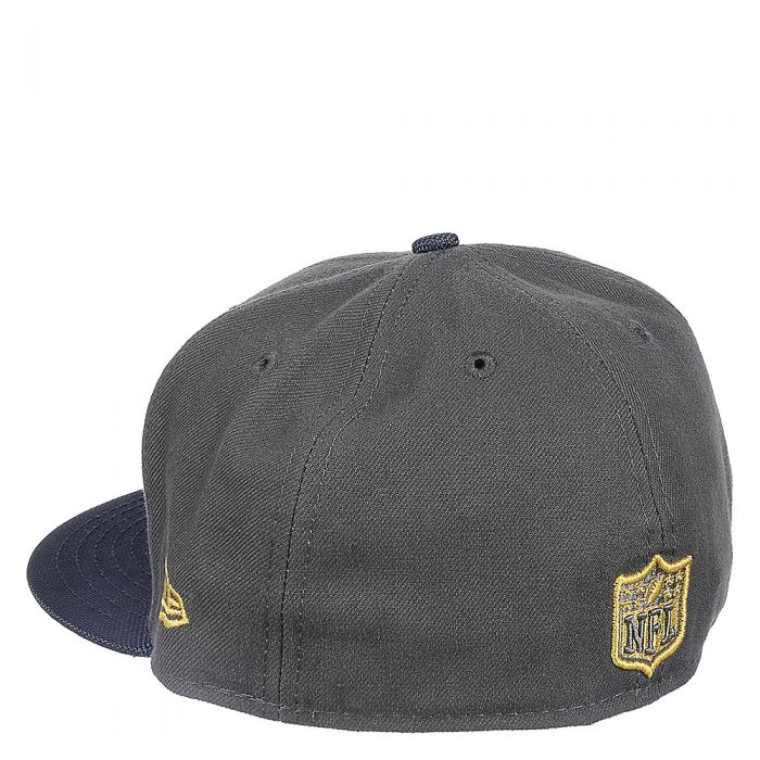St. Louis Rams Grey Fitted Cap Grey/Navy