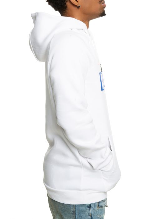 Jumpman Paris Saint-Germain Pullover Hoodie White/University Red