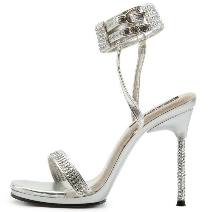 Pleaser USA.INC Mon36 High Heels Silver