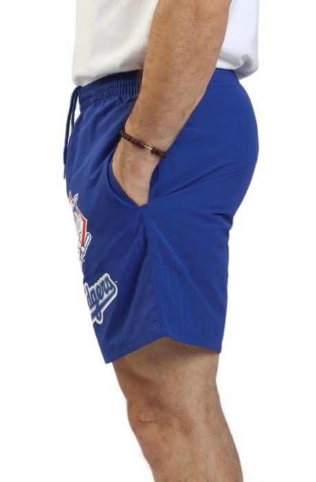 MITCHELL AND NESS Los Angeles Dodgers Multi Hit Nylon Shorts