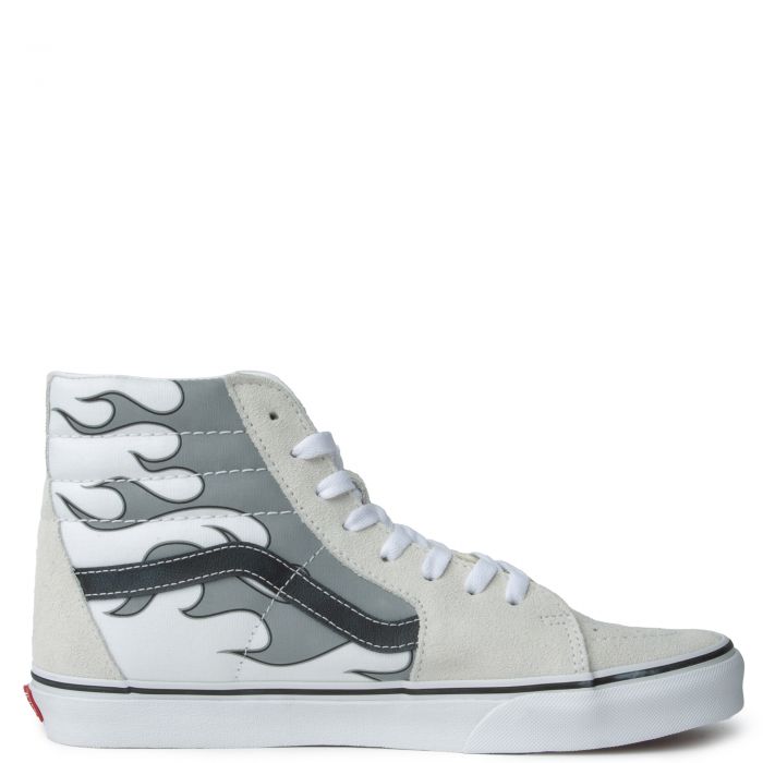 Reflective Flame Sk8-HI  True Whit