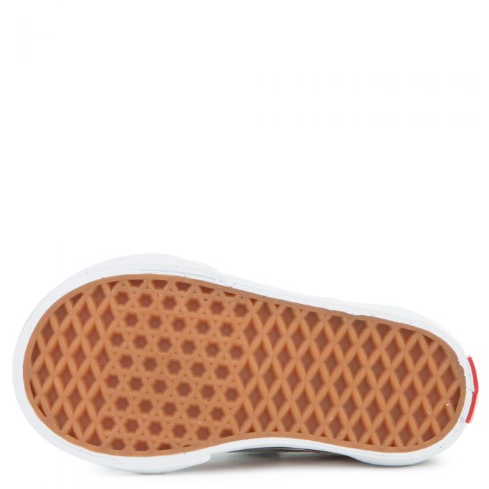 (TD) OLD SKOOL VELCRO CHECKERBOARD BLACK/RED CHECKERBOARD