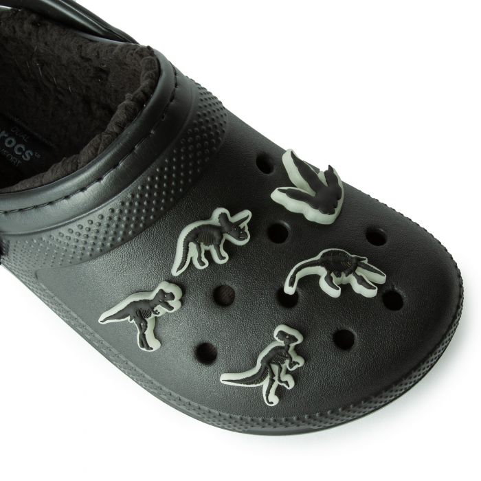 Glow In The Dark Dino 5 Pack Jibbitz Multi Color