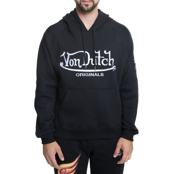 Von Dutch Felpa Uomo – Modello VD_1_SWC_Logan_KAN, Colore Verde, Cotone E Poliestere - 4
