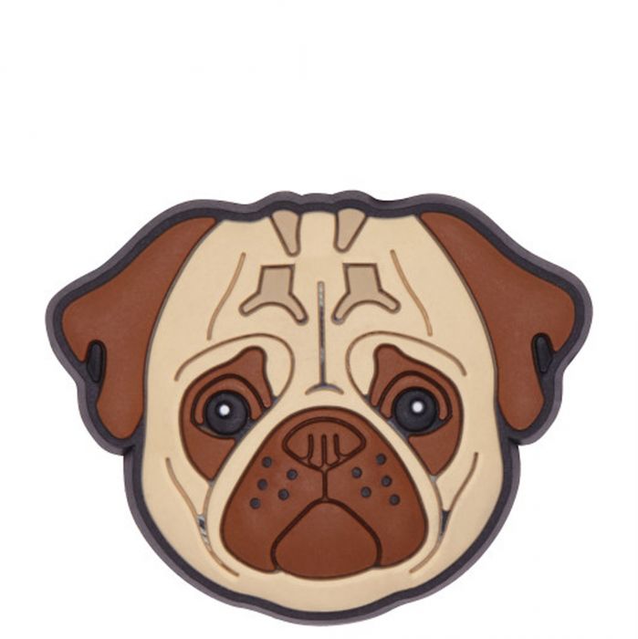 Pug Face Jibbitz Multicolor