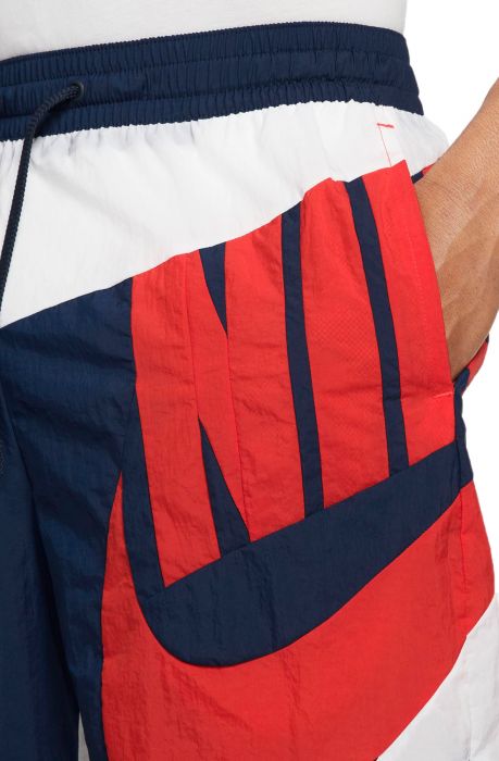 Dri-FIT Throwback Futura Basketball Shorts White/College Navy-Chile Red
