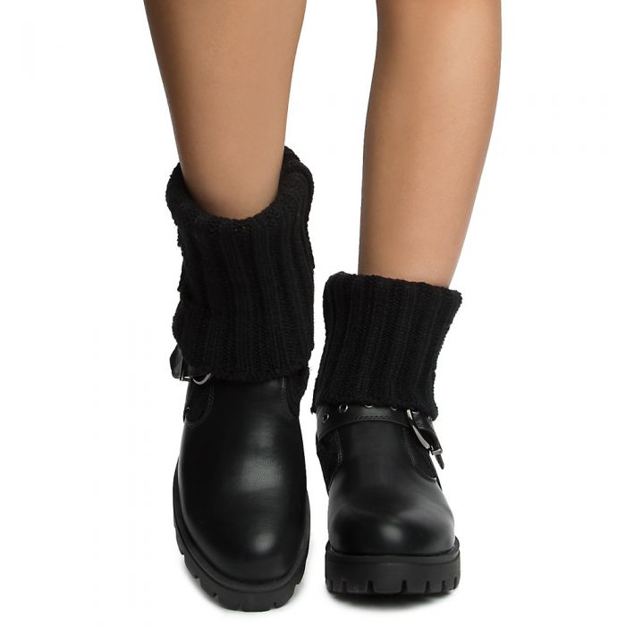 Women's Tread-18s Ankle Boots BLACK