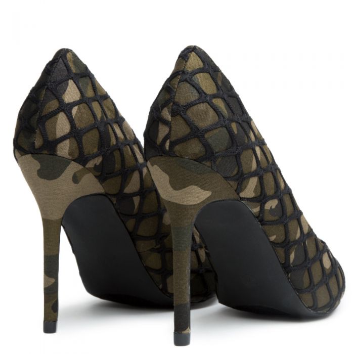 Cape Robbin Gigi-52 Camo Women's High Heel Camo