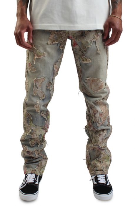 Elder Jean  Multi Color