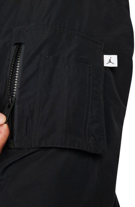 Essentials Statement MA-1 Jacket Black/Gym Red