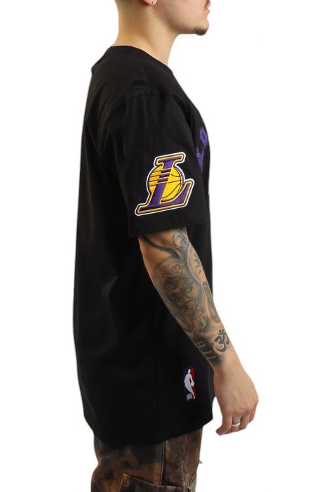 NBA Los Angeles Lakers Old English T-Shirt  Black